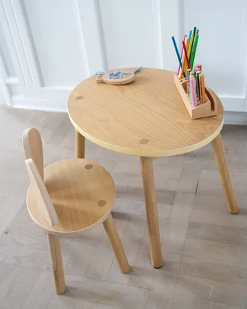 Stolik dziecięcy Mouse Table  - Dąb - Nofred