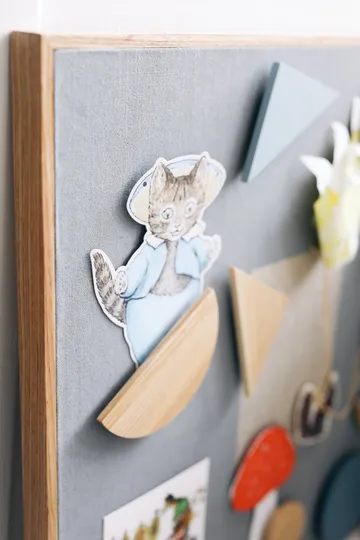 Tablica magnetyczna Noticeboard + 3 magnesy - Niebieska - Nofred