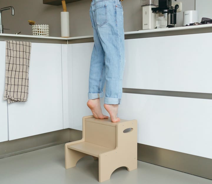 Taboret dziecięcy Step Up, Beżowy Nofred