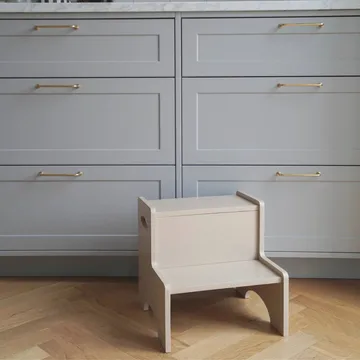 Taboret dziecięcy Step Up - Beżowy - Nofred