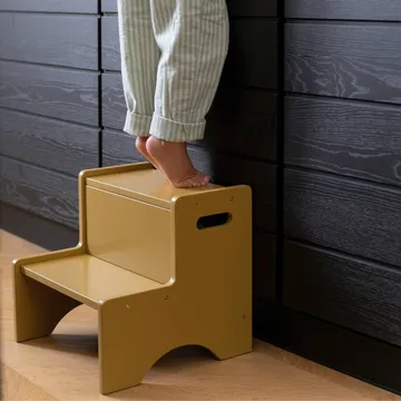 Taboret dziecięcy Step Up - Curry - Nofred
