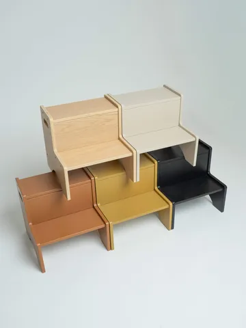 Taboret dziecięcy Step Up - Dąb - Nofred