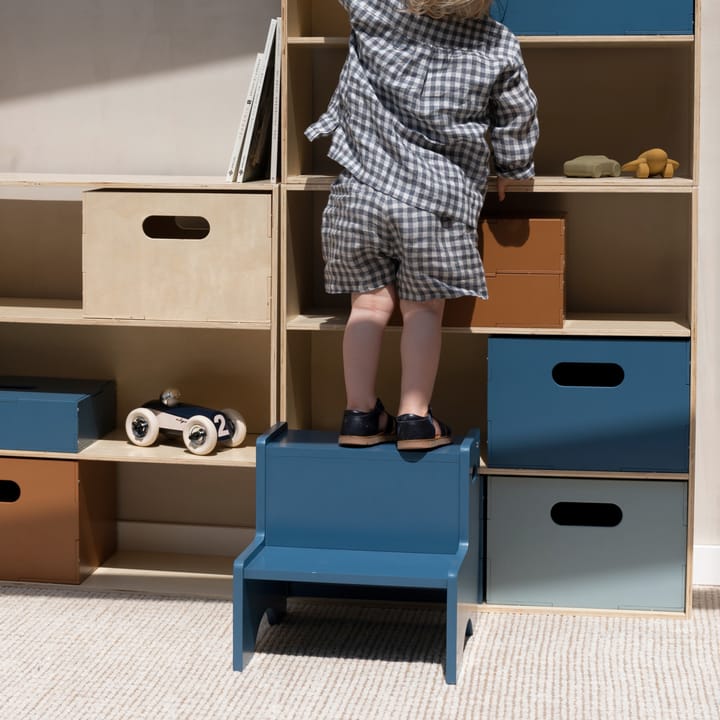 Taboret dziecięcy Step Up, Niebieski Nofred