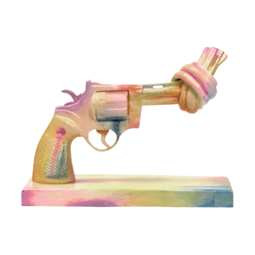 Acne for Peace rzeźba 40 cm - Multi - Non Violence