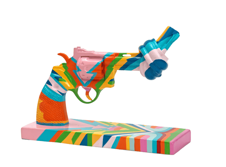 Dekoracja Music for Peace 30 cm, Multi Non Violence