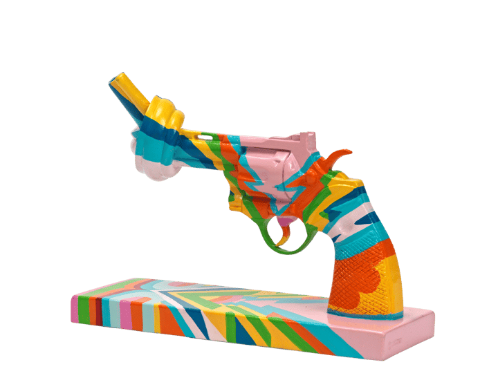 Dekoracja Music for Peace 30 cm, Multi Non Violence