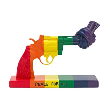 Dekoracja Peace for All 19 cm - Multi - Non Violence