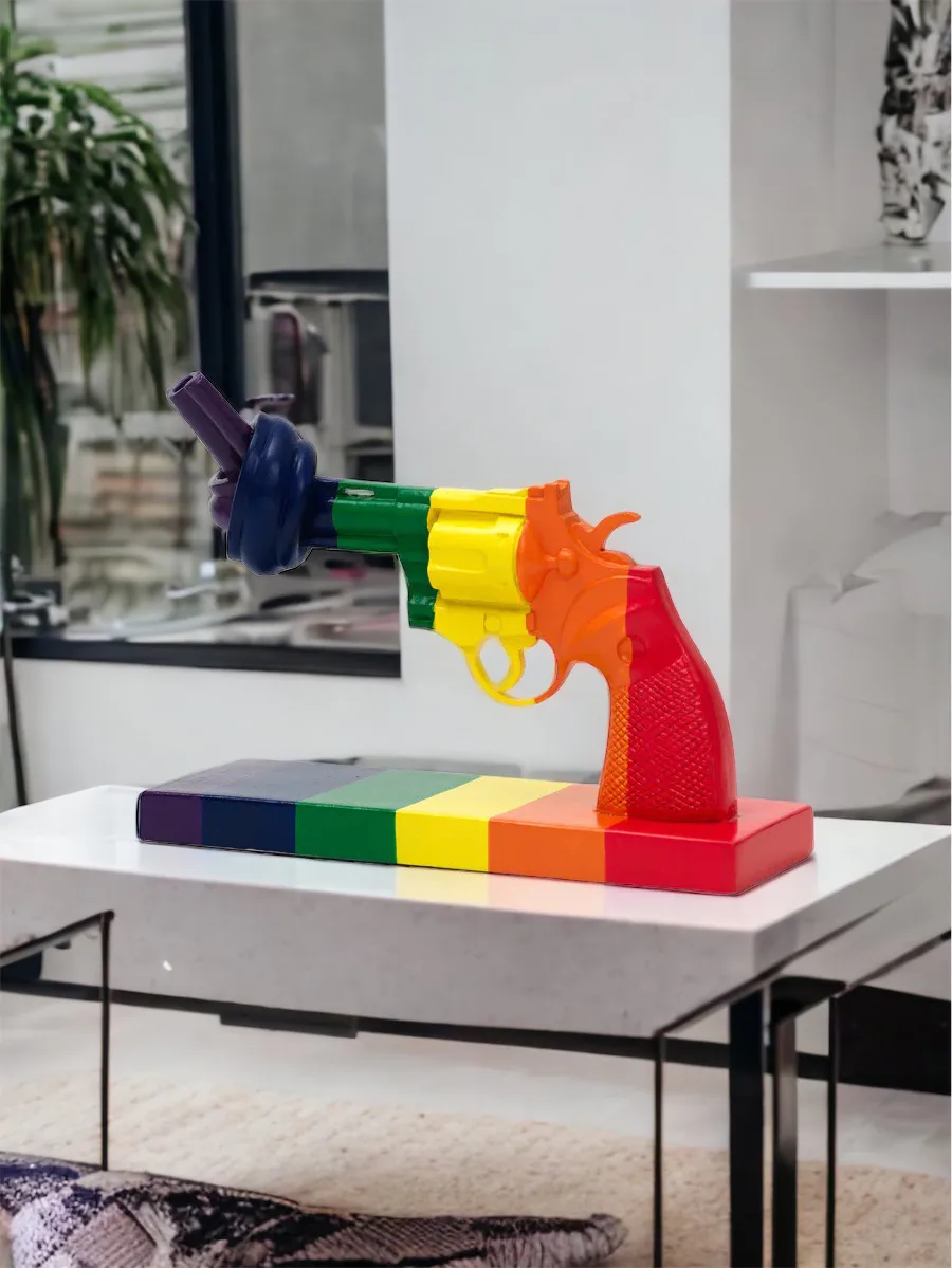 Dekoracja Peace for All 19 cm, Multi Non Violence