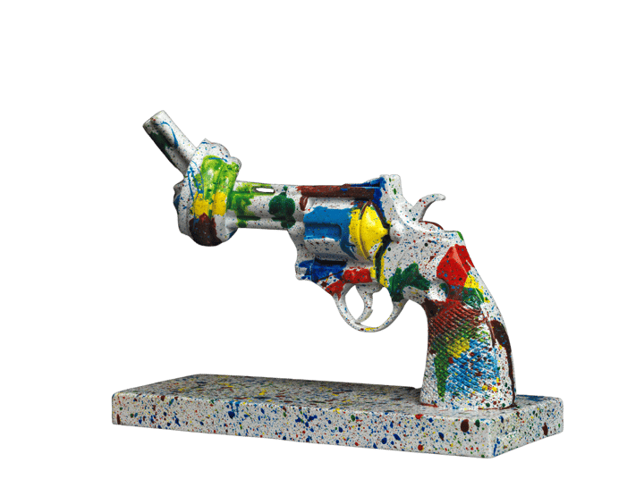 Dekoracja Tennis for Peace 19 cm, Multi Non Violence