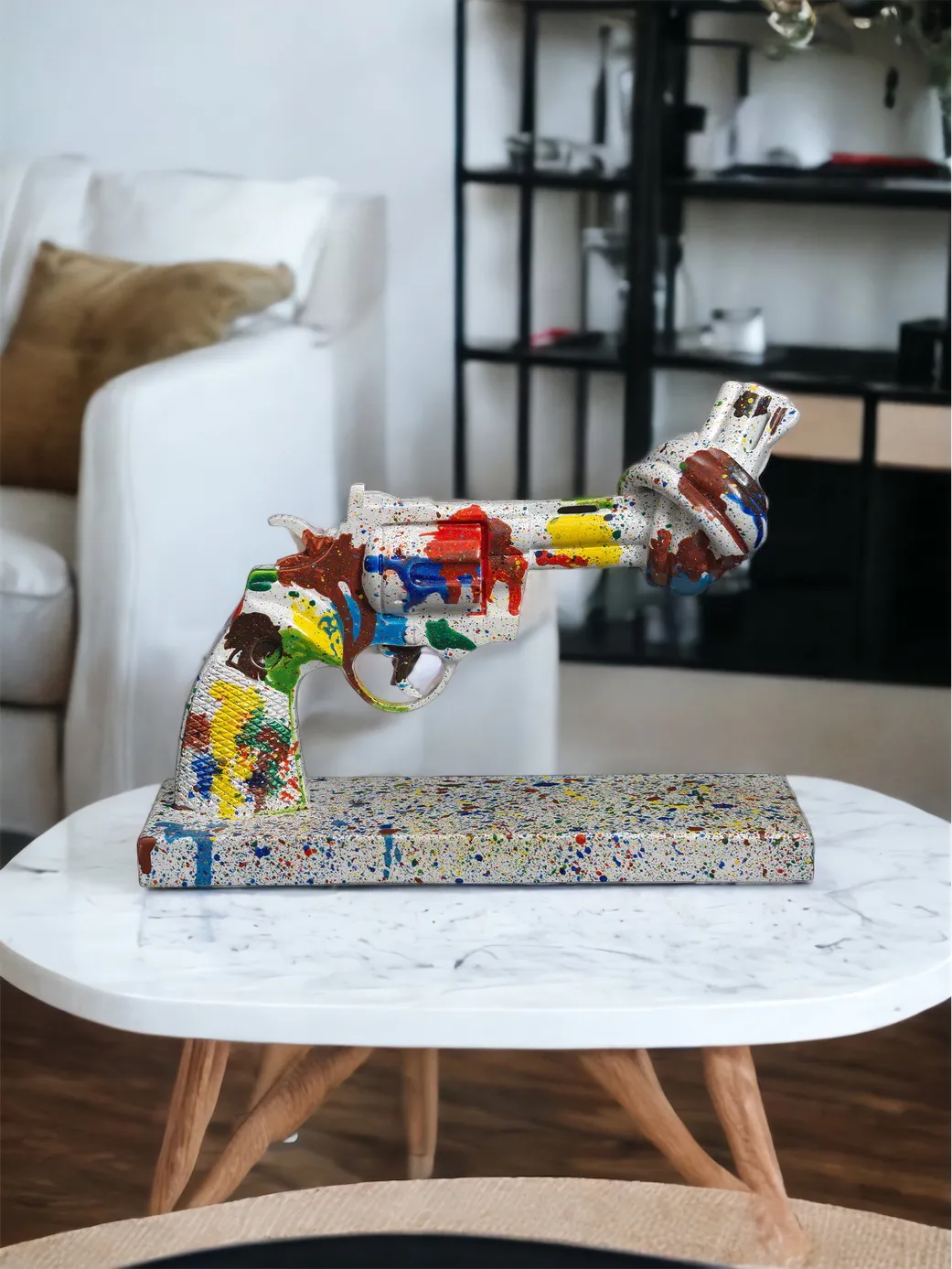 Dekoracja Tennis for Peace 40 cm, Multi Non Violence