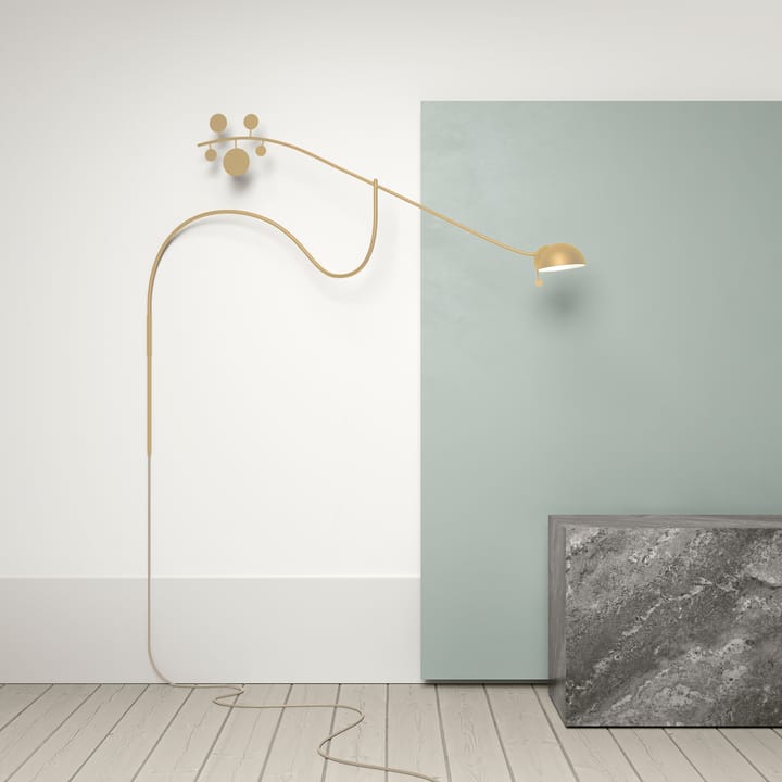 Lampa ścienna Juno, Beżowy-jasno beżowy Noon