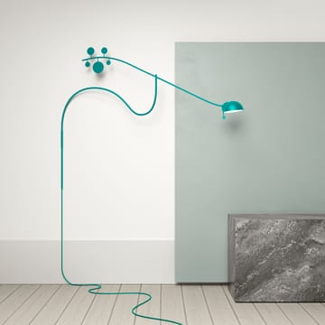 Lampa ścienna Juno - Turkus-turkus - Noon
