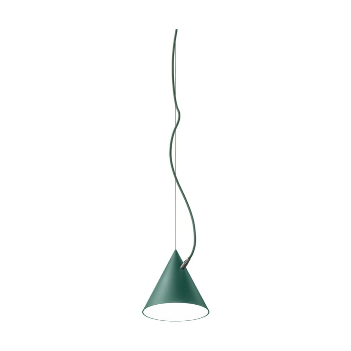 Lampa wisząca Castor 20 cm - British racing green - ciemnozielony - mosiądz - Noon