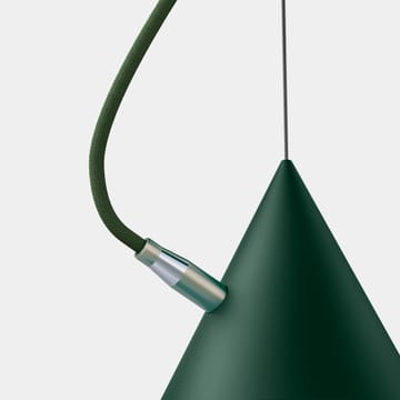 Lampa wisząca Castor 20 cm - British racing green - ciemnozielony - mosiądz - Noon