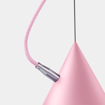 Lampa wisząca Castor 20 cm - Różowy-różowy-srebrny - Noon