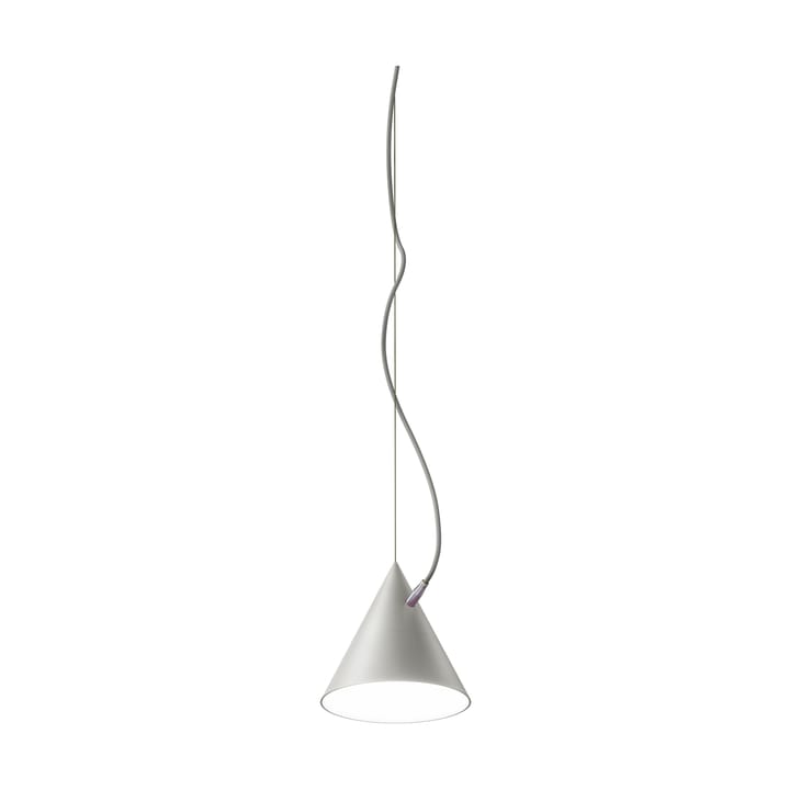 Lampa wisząca Castor 20 cm - Szary-jasnoszary-srebrny - Noon