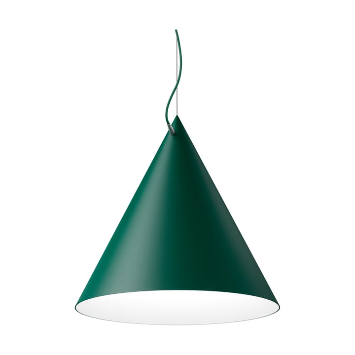 Lampa wisząca Castor 60 cm - British racing green - ciemnozielony - mosiądz - Noon