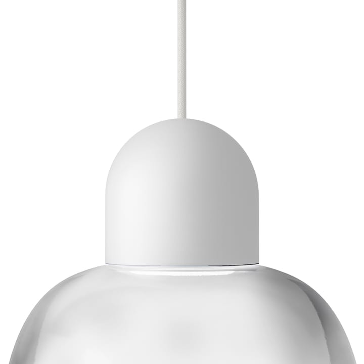Lampa wisząca Dia 27 cm, Biało-biało Noon