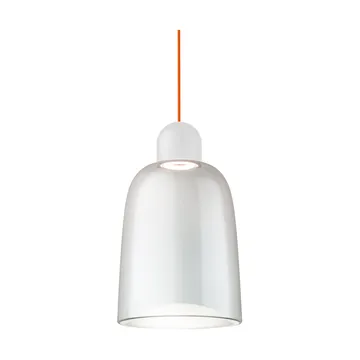 Lampa wisząca Dia 27 cm - Biało-pomarańczowy - Noon