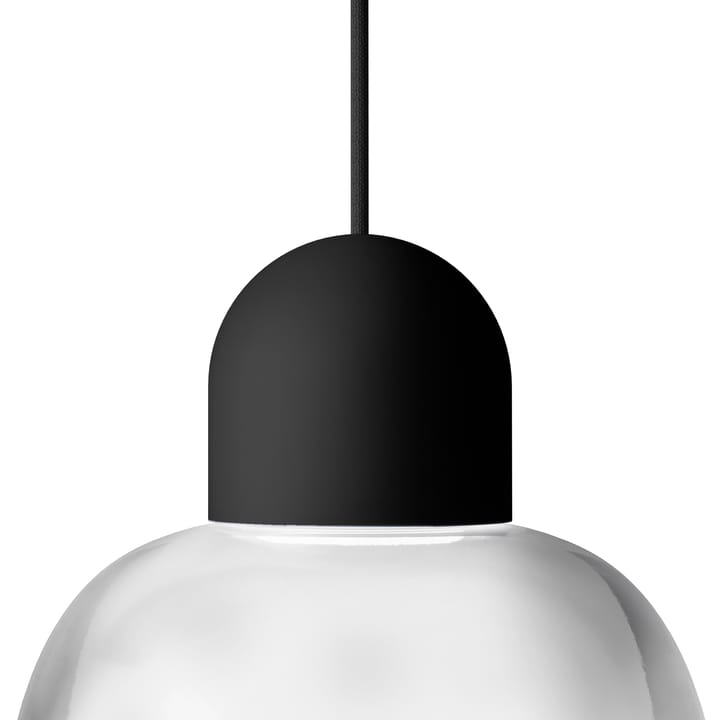 Lampa wisząca Dia 27 cm, Czarno-czarny Noon