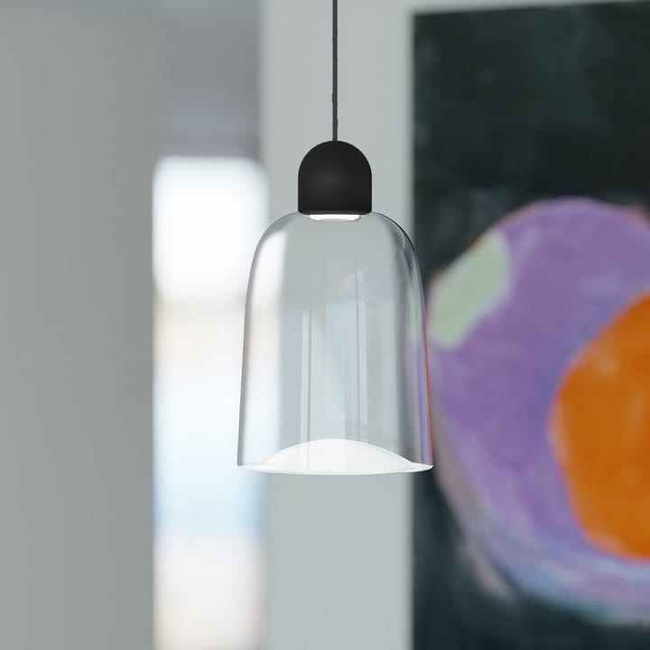 Lampa wisząca Dia 27 cm, Czarno-czarny Noon