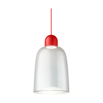 Lampa wisząca Dia 27 cm - Czerwono-czerwony - Noon