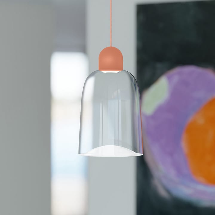 Lampa wisząca Dia 27 cm, Morelowy-morelowy Noon