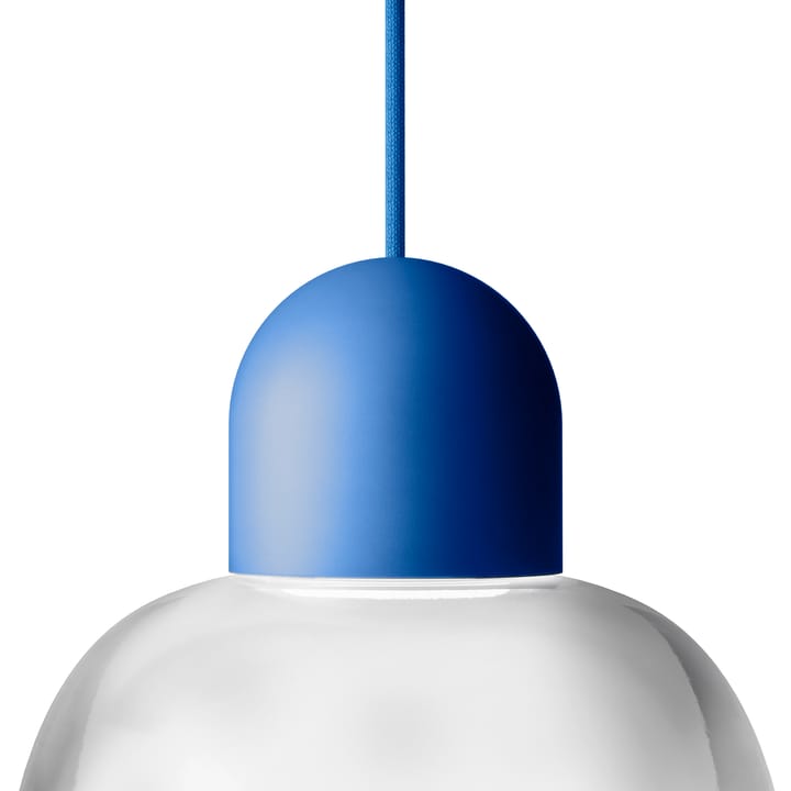 Lampa wisząca Dia 27 cm, Niebiesko-niebieski Noon