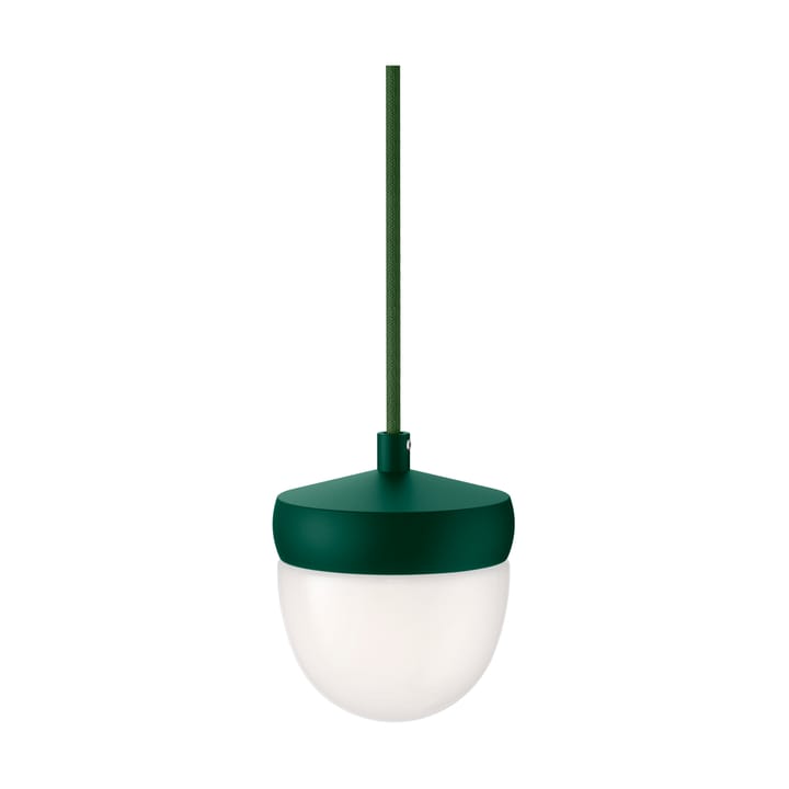 Lampa wisząca Pan, frosted, 10 cm - British racing green - ciemnozielony - Noon