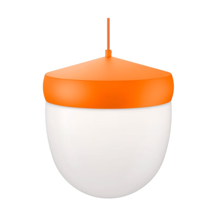 Lampa wisząca Pan, frosted, 10 cm - Pomarańczowo-pomarańczowy - Noon