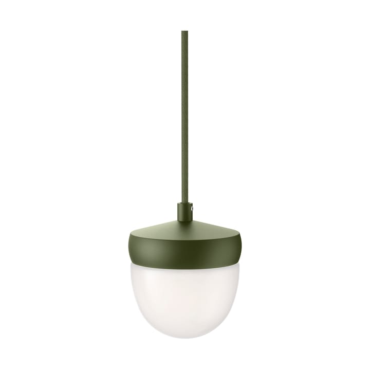 Lampa wisząca Pan, frosted, 10 cm - Wojskowa zieleń-zielony - Noon