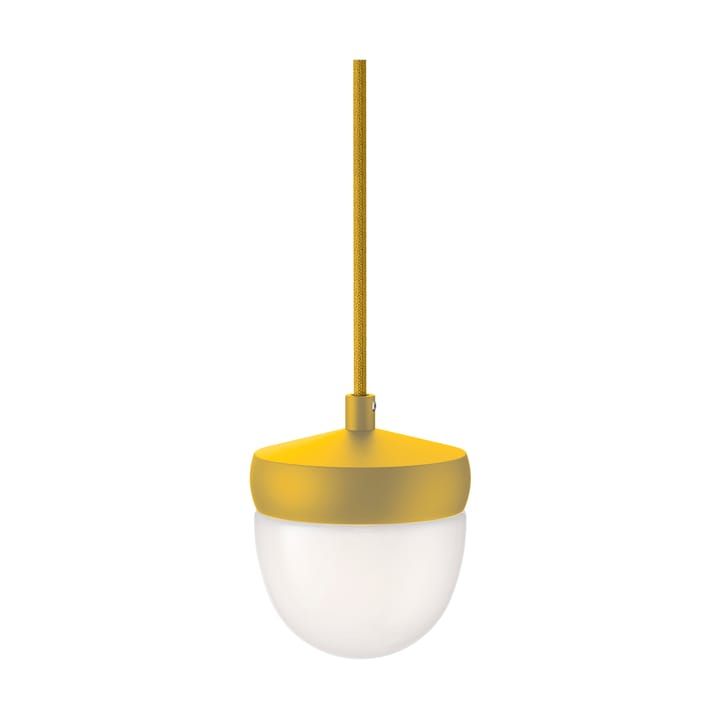 Lampa wisząca Pan, frosted, 10 cm - Złoto-żółto-siarkowy - Noon