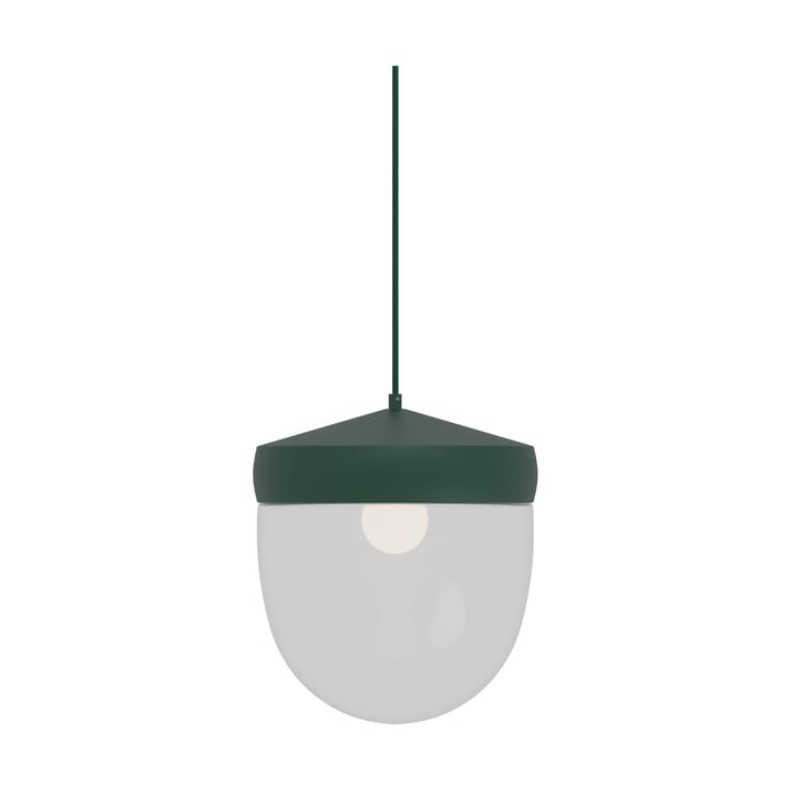 Lampa wisząca Pan przezroczysta 30 cm - British racing green - ciemnozielony - Noon