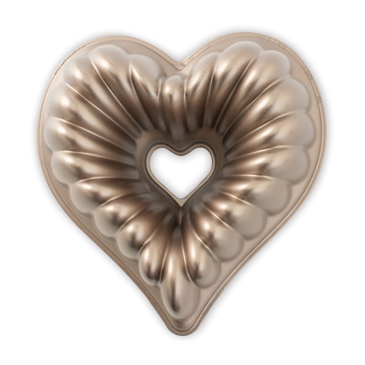 Forma do pieczenia Nordic Ware elegant heart bundt - 2,4 L - Nordic Ware