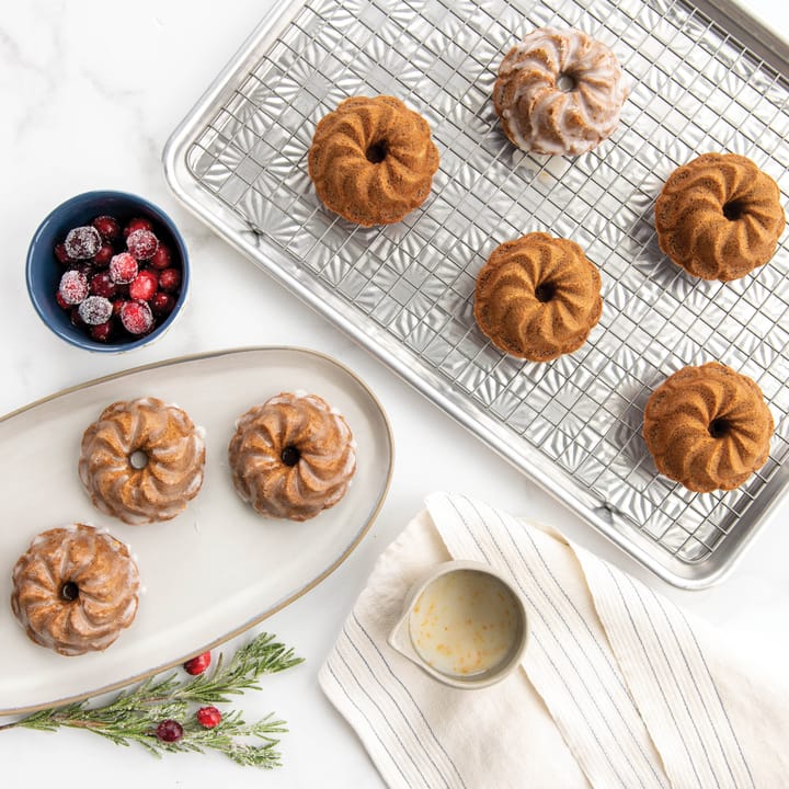 Forma do pieczenia Nordic Ware Piroutte bundtlette 1,2 l., Złota Nordic Ware