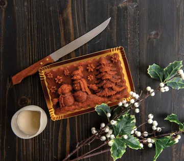 Nordic Ware Winter Wonderland forma chleba 1,4 L - Silver - Nordic Ware