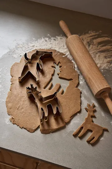 Foremka do pierników BAKE - Mikołaj i renifer, 2 elementy - Nordwik