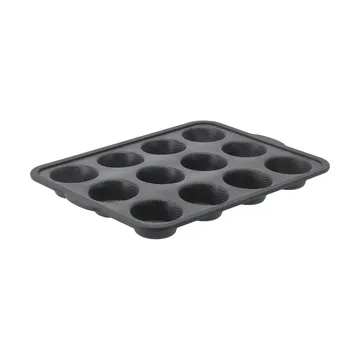 Forma silikonowa BAKE ze wzmocnioną ramą - Muffins, 12 szt. - Nordwik