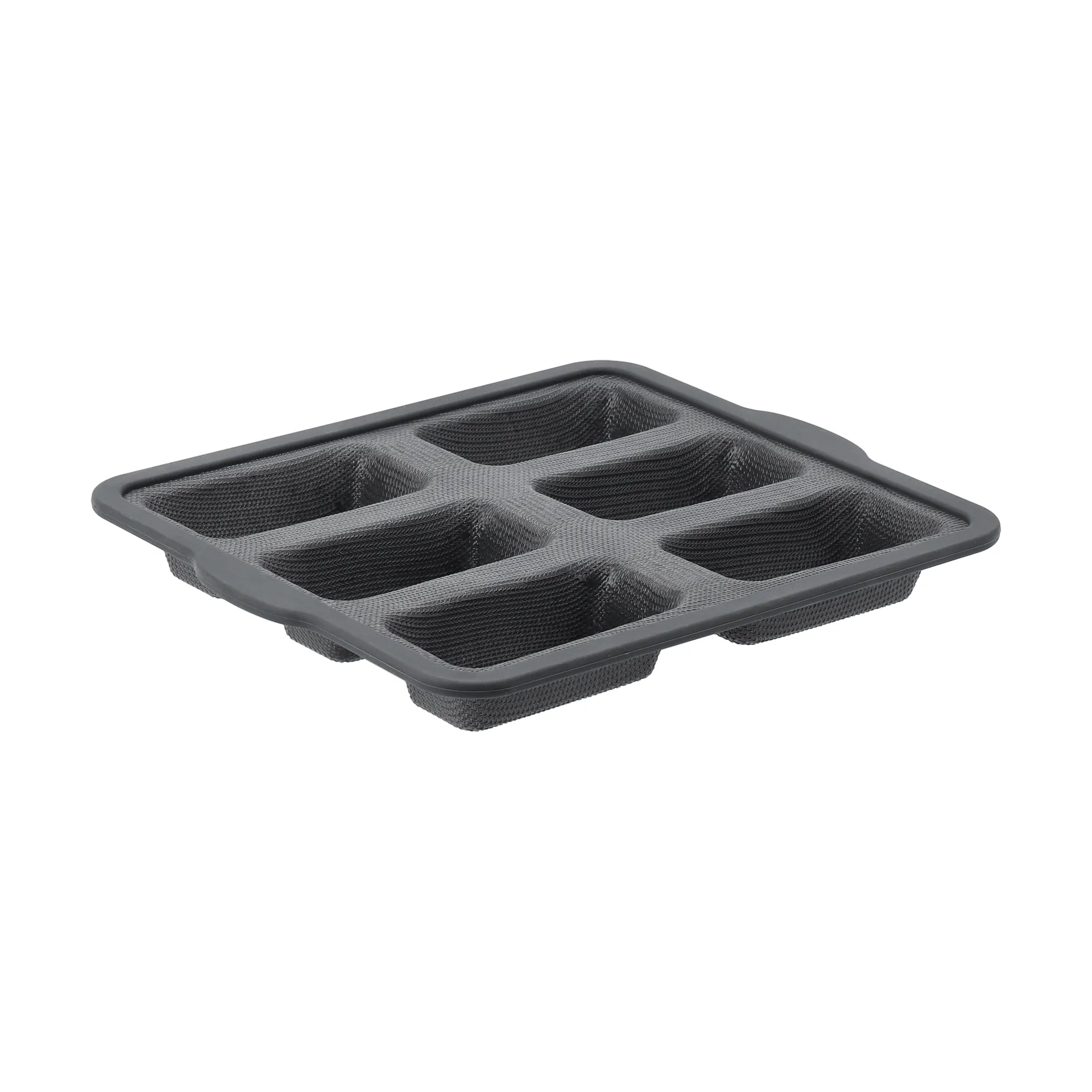 Forma silikonowa BAKE ze wzmocnioną ramą, Prostokątny, 6 szt., 26,2x22,1 cm Nordwik