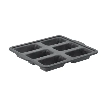 Forma silikonowa BAKE ze wzmocnioną ramą - Prostokątny, 6 szt., 26,2x22,1 cm - Nordwik
