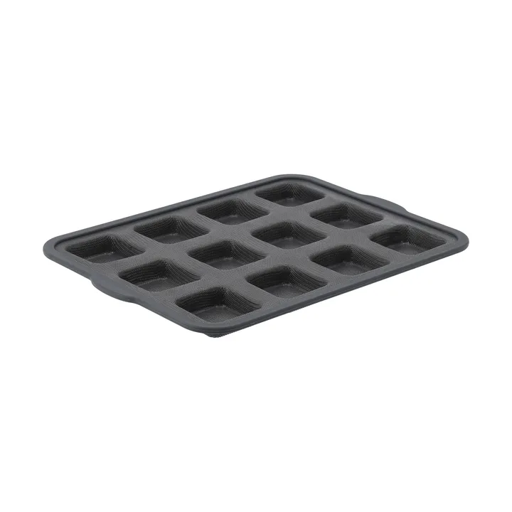 Forma silikonowa BAKE ze wzmocnioną ramą - Prostokątny, 6 szt., 36x26 cm - Nordwik
