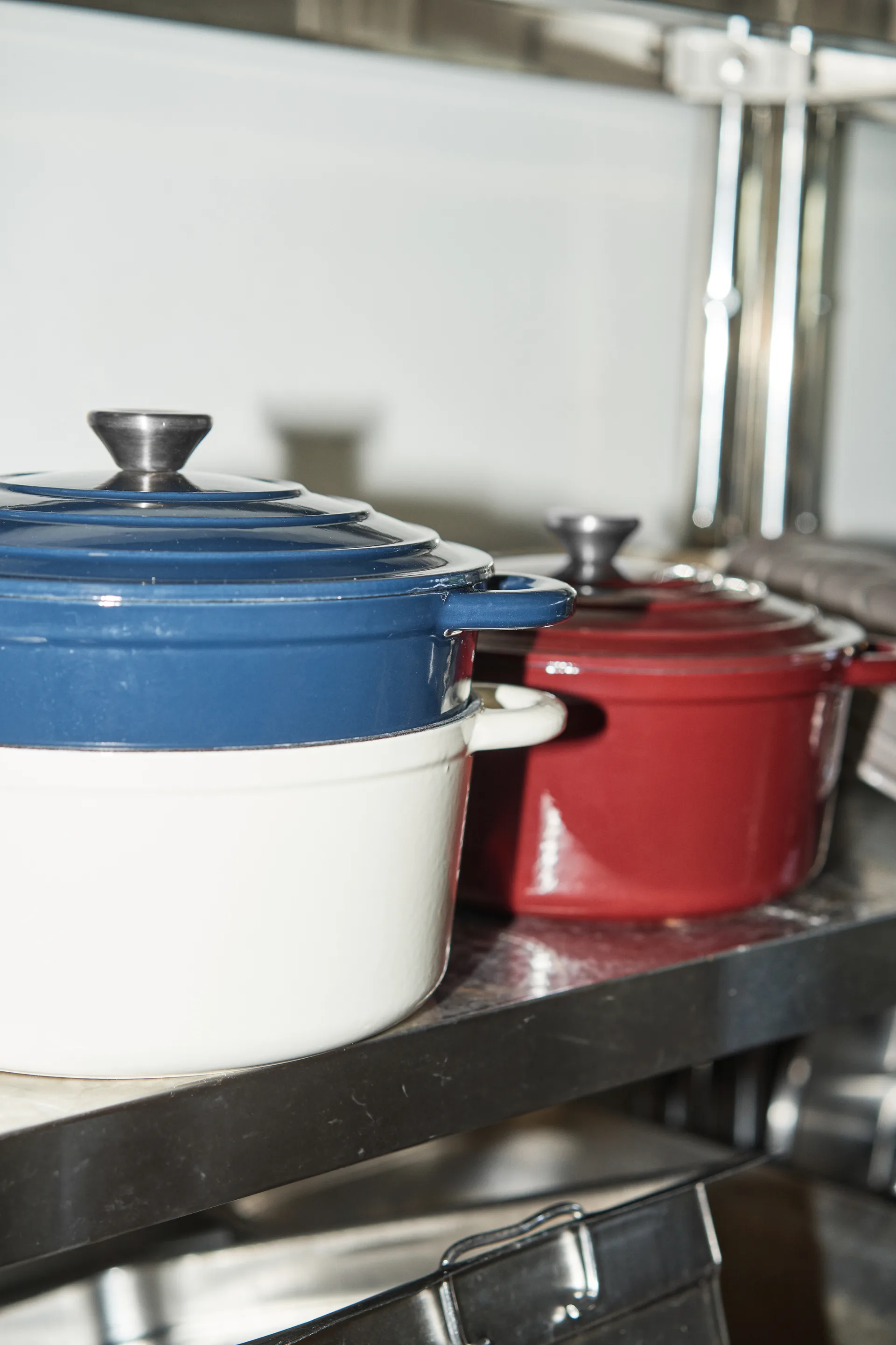 Garnek żeliwny Nordwik 5 L, Biały Nordwik