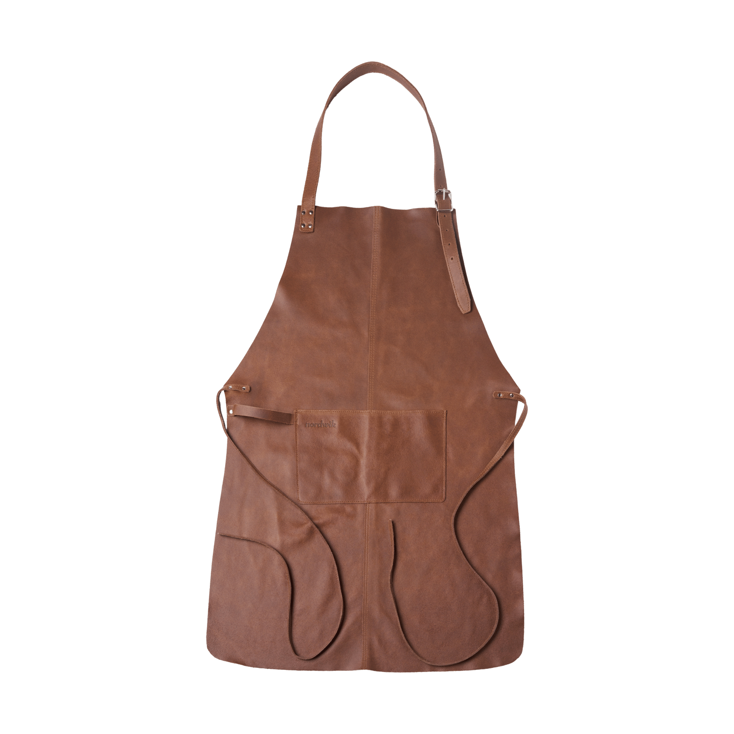 Nordwik Nordwik fartuch skórzany Brązowy | Skandynawski Design | Fartuchy | Brązowy