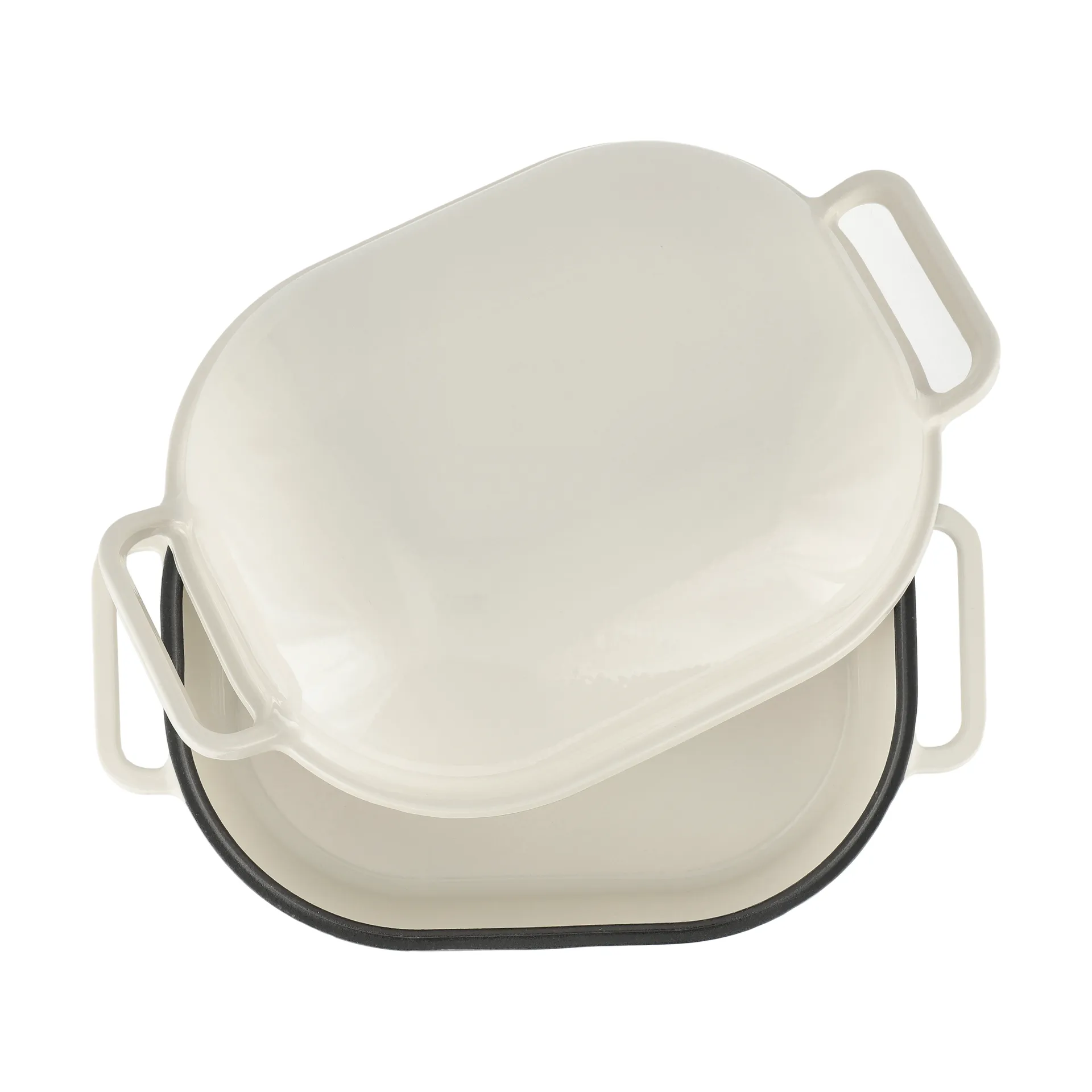 Nordwik forma do chleba Levain emaliowana 39x26 cm, Kremowy Nordwik