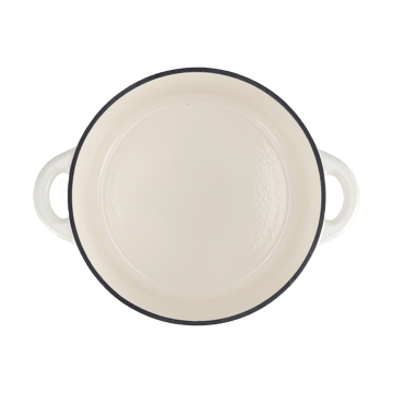 Nordwik Garnek żeliwny okrągły 5 l - Creme - Nordwik