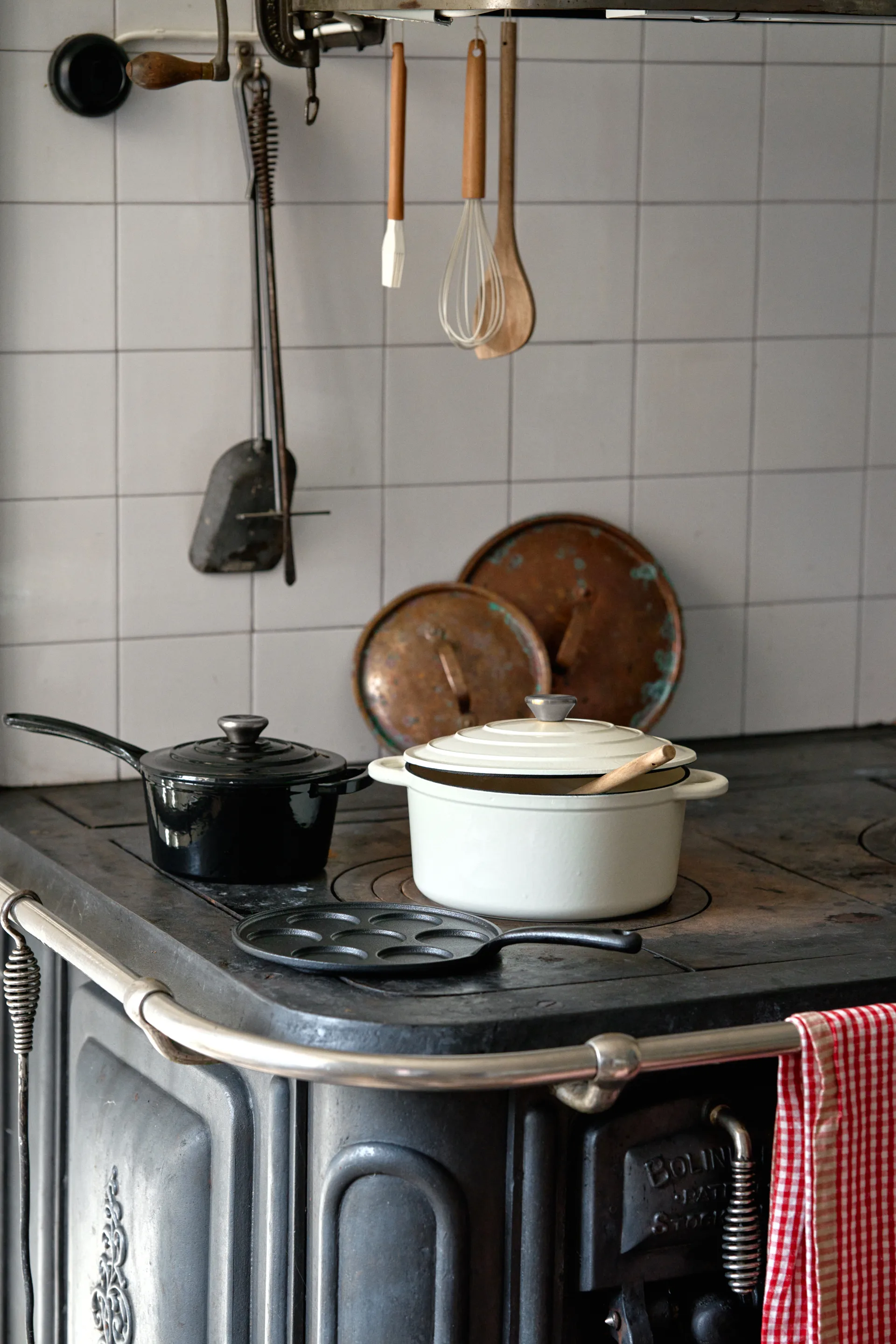 Nordwik garnek żeliwny okrągły 5 l, Creme Nordwik