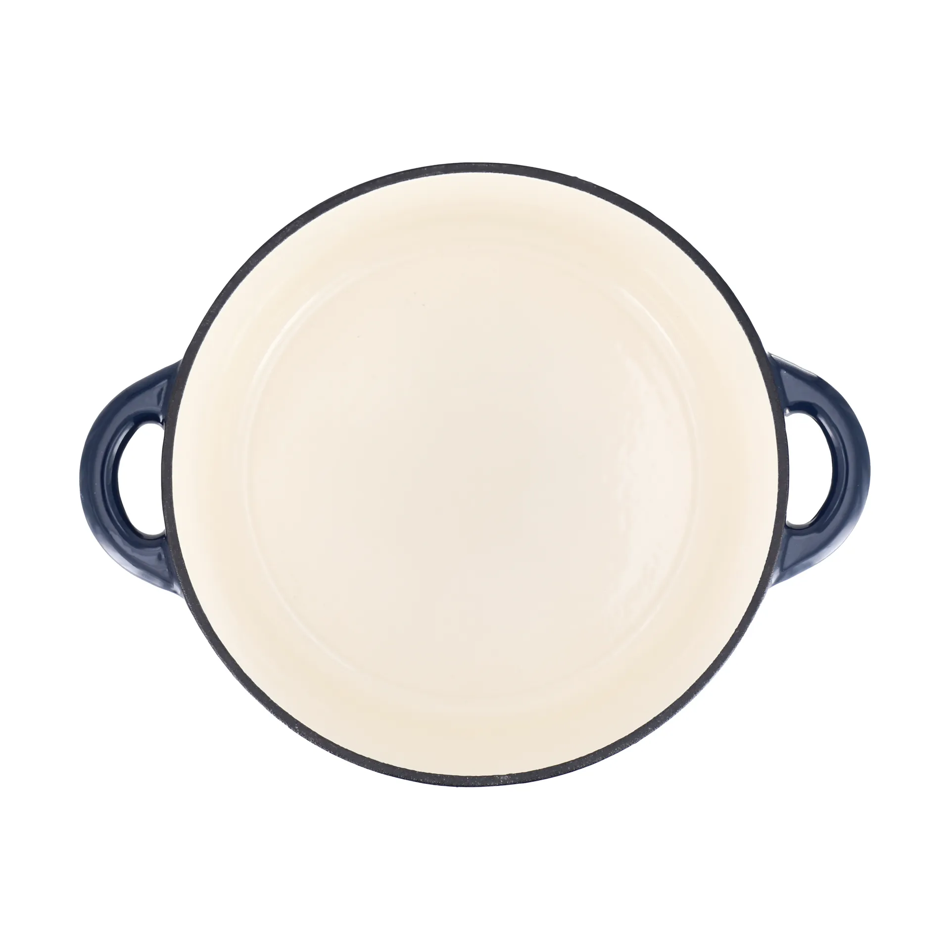 Nordwik garnek żeliwny okrągły 5 l, Granatowy Nordwik