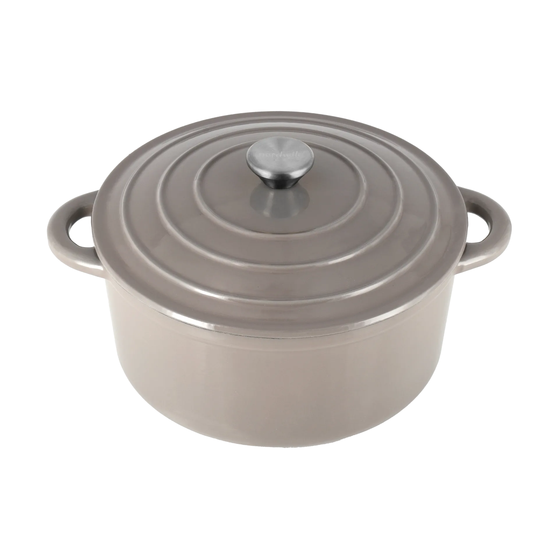 Nordwik garnek żeliwny okrągły 5 l, Taupe Nordwik