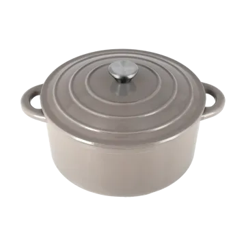 Nordwik garnek żeliwny okrągły 5 l - Taupe - Nordwik