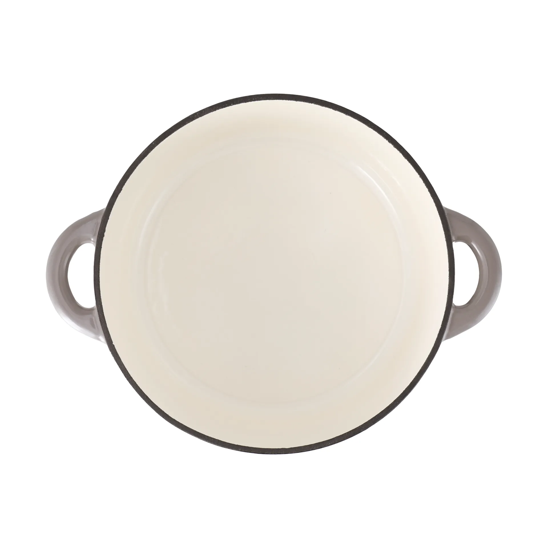 Nordwik garnek żeliwny okrągły 5 l, Taupe Nordwik